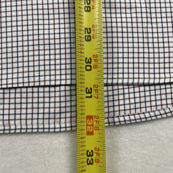 Curtis Brandon Long Sleeve Button Up Check White/Blue/Red-XL - Picture 6 of 12